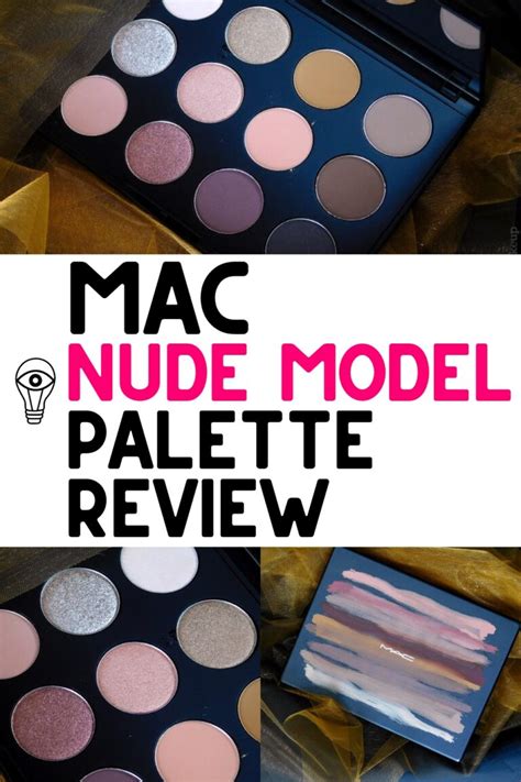 mac nude model|MAC Nude Model Eyeshadow Swatches